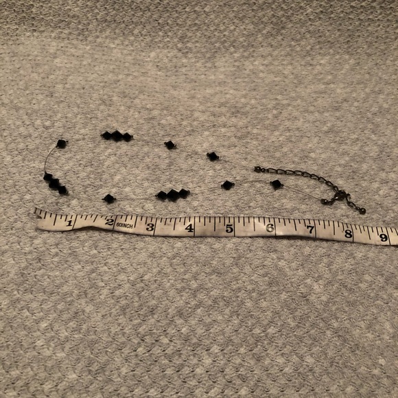 Black Bead Wire Choker - Picture 4 of 4